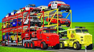 Машинки летают и прыгают! Развивающие мультики Машины помощники. Мультфильмы про машинки