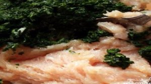 Картофельная запеканка с курицей и шпинатом