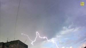 Гроза в июне дождь молнии гром