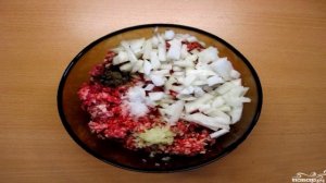 Картофельная запеканка с фаршем и помидорами