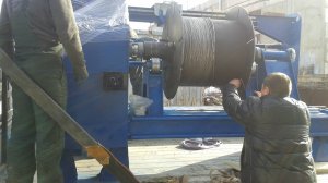 МН-2000М Машина для намотки катанки с фильеры