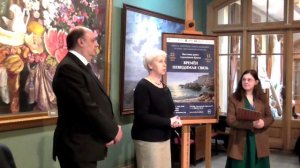 Выставка художников Крыма "Времён невидимая связь" в выставочном зале Школы акварели С.Н. Андрияки.