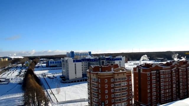 САРАНСК . На крыше . ул Победы #59