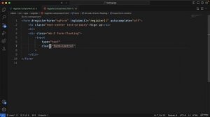 54 - Adding a register form