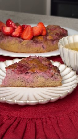 Рецепт Клафути с клубникой🍓