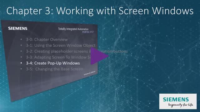 WinCC Unified V17 # 7 Create Popup Screens In WinCC Unified! Learn SCADA Programming! #WinCCGURU