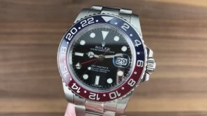 Rolex GMT-Master II ＂Pepsi＂ ref.116719BLRO
