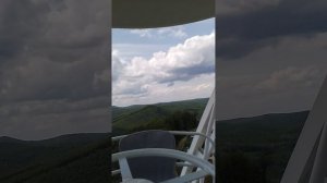 На вершине горы Колесо обозрения