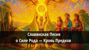 Славянская Песня о Силе Рода — Кровь Предков