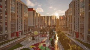 3D видео пролет ЖК "Серебряный бор"