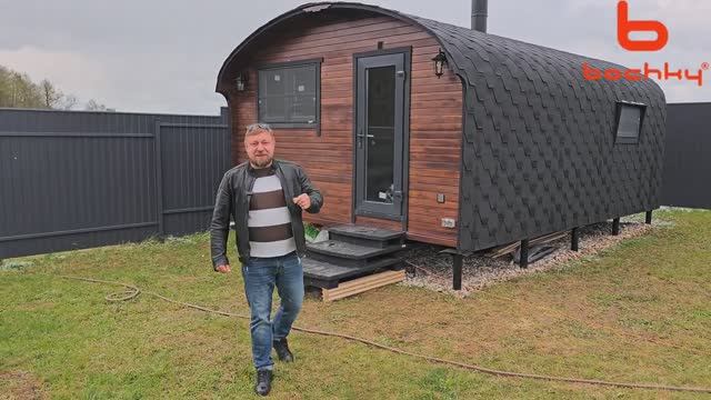 Баня бочка - Вместительная баня для большой семьи! 🛁👨👩👧👦 #семейныйотдых #баня  #банябочка