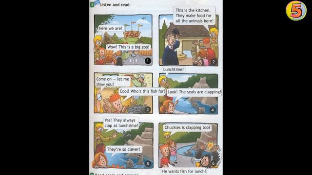 Spotlight 4. Student book. Page 59. Exercise 3. Английский язык. 4 класс. смотреть онлайн