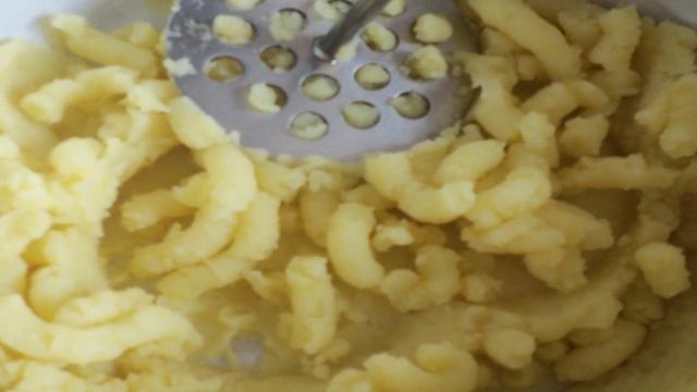 Картофельное пюре для пирожков