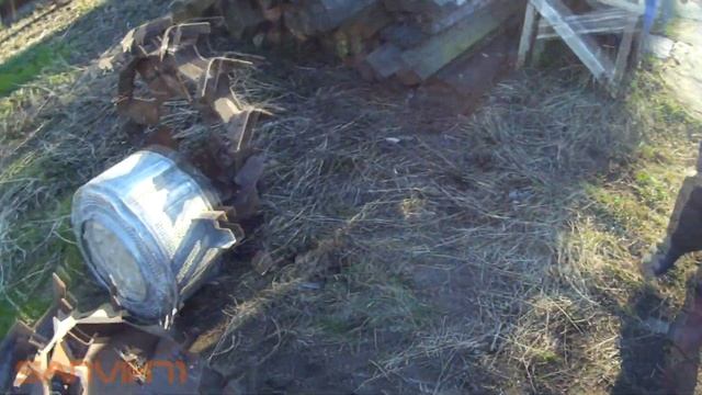 Обзор и испытания Самодельного МОТОКУЛЬТИВАТОРА и грунтозацепов с утяжелителями...