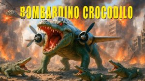 Итальянские мемы - Мультик для детей |КРОКОДИЛО БОМБАРДИРО| Мультфильмы