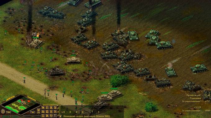 Блицкриг Курская дуга #1 Сетевая игра смотреть онлайн
