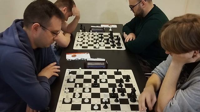 Захарцов Владимир-Ивлев Алексей (1стол) - Ваструхин Олег-Романов Кирилл (2стол)