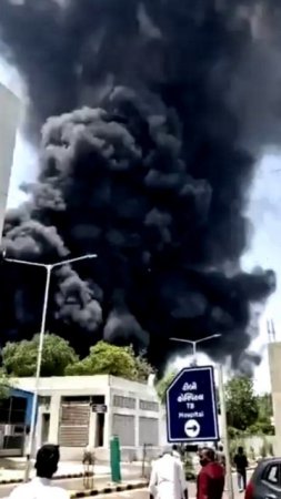Место падения пассажирского самолёта в Турции