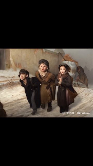 "Troika" ("Apprentice craftsmen bring water" — is a painting by Russian #ai #aiart #intelligent смотреть онлайн