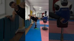 Техника Сайд Кика #мма #бокс #боксер #тренировка #спорт #драка #вк