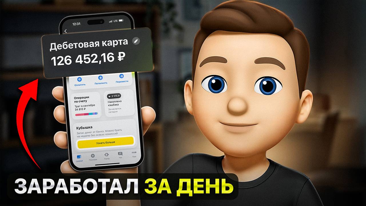 24 часа зарабатываю НА ТЕМКАХ без вложений (результат удивил)