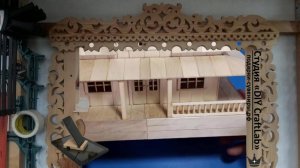 Кукольный дом из дерева своими руками / Сувенир-подарок из дерева в Хабаровске