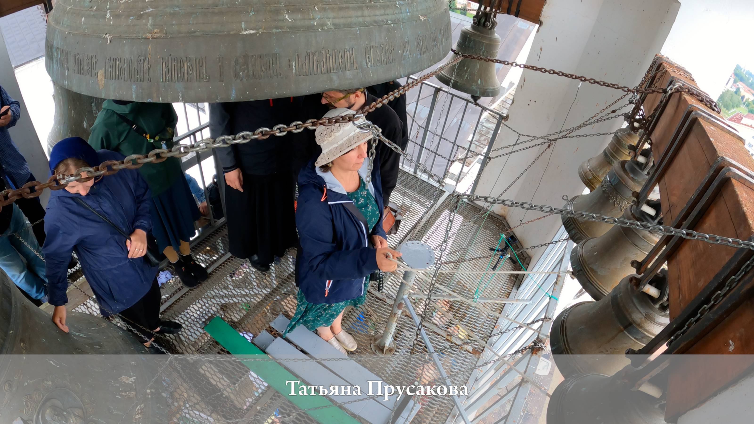 Татьяна Прусакова, колокольный звон, собор Успения Пресвятой Богородицы г.Витебска, 10.08.2024