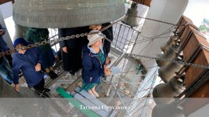 Татьяна Прусакова, колокольный звон, собор Успения Пресвятой Богородицы г.Витебска, 10.08.2024