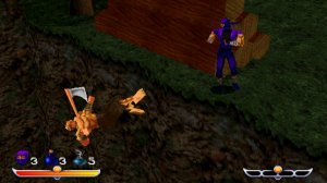 Ninja: Shadow of Darkness (PS1) - Полное прохождение. Часть 2 из 2 (LongPlay) (PlayStation 1) [720p]