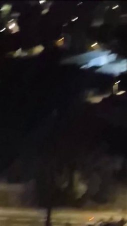 Пожары в израильской Хайфе после прилётов иранских ракет