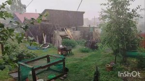 Влог :Дождь/град 🌧️/Алтайский край