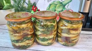 Жареные КАБАЧКИ на ЗИМУ самым простым и быстрым способом. Вкусная заготовка на зиму из кабачков