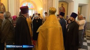 В Верхоленске Митрополит Иркутский и Ангарский владыка Максимилан совершил архиерейское богослужение