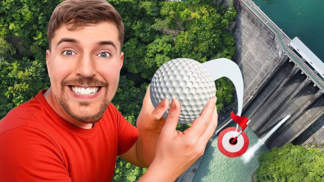 МИСТЕР БИСТ ПОЗВАЛ НАС В ГОЛЬФ! ПРОШЛИ ВСЕ ЭКСТРИМ ЛУНКИ от MrBeast!