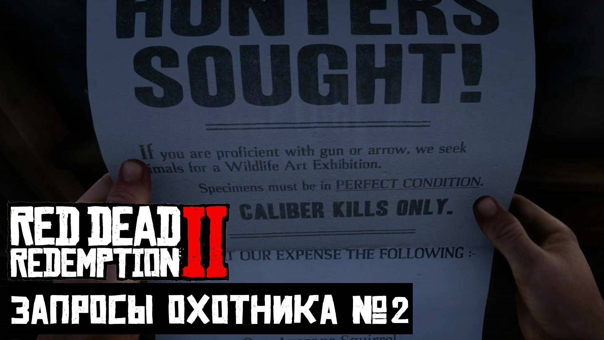 Это искусство | Запросы Охотника №2 в Red Dead Redemption 2