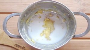 Белый соус с яйцом