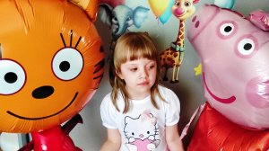 Какие шарики подарили Полине на День Рождения и Что с ними стало