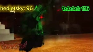 Shedletsky vs 1x1x1x1, but with Health Bar (PRO edit)
