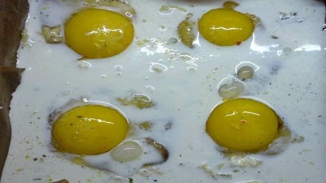 Картофельная запеканка с яйцом