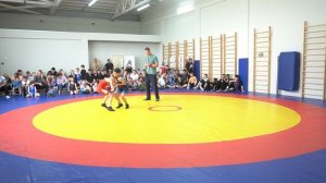 Греко-римская борьба! 2012-2014 г.р. 35 кг. Крохалёв Тимофей(Новопокровск)-Тумасян Лев (Новокубанск)