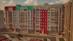 3D видео пролет ЖК "Серебряный бор"