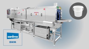 SANIMA BWM
Машина для мойки ведер, бочек, бидонов