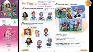 Spotlight 2. Pages 22-23. Английский в фокусе. 2 класс. Страницы 22-23.  My Family! Моя семья!