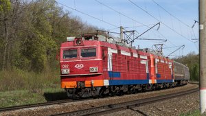 Поезда на участке Ртищево - Аткарск Приволжской железной дороги. Май 2021 года