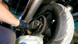 Замял диски , отмывка мото после ЖЖ