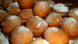 Пышные пончики с фруктовой начинкой. Пончики с фруктами. Готовим с Оксаной Валерьевной.