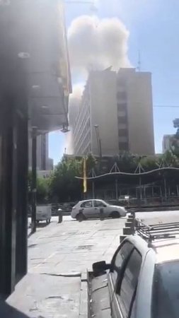 Удар по зданию Министерства юстиции в Тегеране. Военный Осведомитель