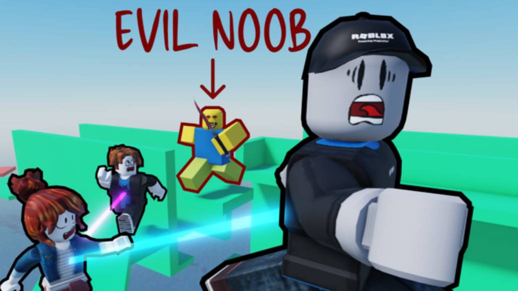 Бесконечный побег от нуба в роблоксе! смотреть онлайн