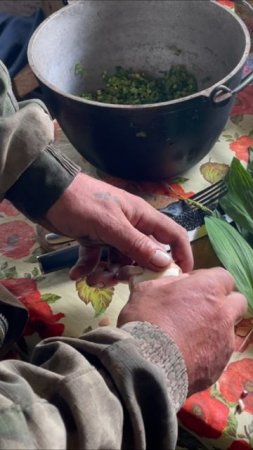 Рецепт салата с черемшой