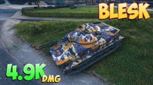 Blesk - 9 Фрагов 4.9K Урона - Прикольные аппараты! - Мир Танков